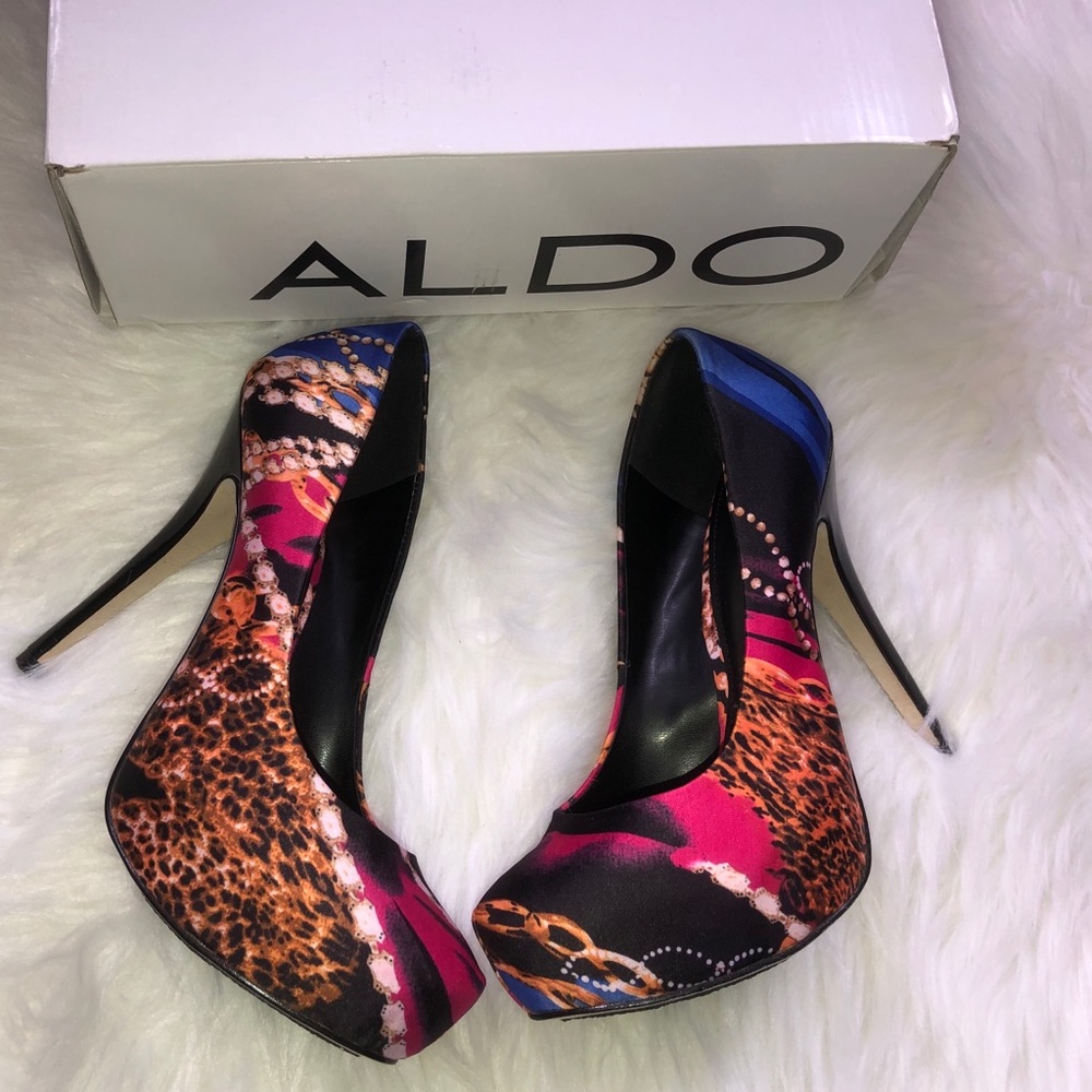 ALDO NIB KEMLER PLATFORM STILETTOS